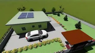 ONE STOREY RESIDENTIAL BUILDING WITH 4 BEDROOMS