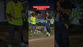 Rapping outside Democratic National Convention Day 4 #dnc #koshadillz #opa #politics #kamalaharrisn