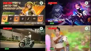 4 Sync Chuẩn CMNR - Time Signal 19h At The Same Time