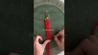 Diy Chaveiro Macrame #macrame #knot#art#artesanato#ideia#vendas#criatividade