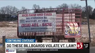 Vt. officials say Route 7 hay wagon 'billboards' illegal