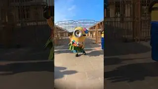Hawaiian Minions at Universal Studios Japan #minions #universalstudiosjapan #shorts #despicableme