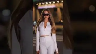 Nightlife in Moscow, Russia, beautiful Russian girl #shorts #short #trending #streetstyle #fpv