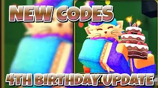 4TH BIRTHDAY UPDATE BRAND NEW CODES! CODES FOR EVADE 4TH BIRTHDAY UPDATE! ROBLOX EVADE CODES