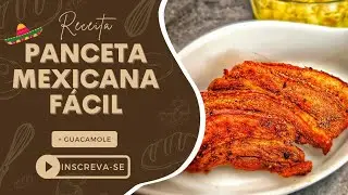 COMO FAZER PANCETA MEXICANA - SUPER FÁCIL
