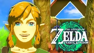 Zelda TotK - We Built a Log Cabin!