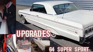 Working on 1964 Impala SS 
