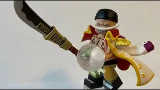 EDWARD NEWGATE WHITEBEARD Custom One Piece Minifigure Review! | Feelings Minifigure