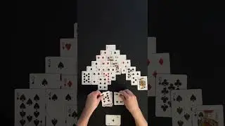 Pyramid Solitaire #cardgames #solitaire #challenge