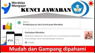 Kunci jawaban modul 2 kurikulum merdeka | PMM Pembelajaran Versi Kurikulum Merdeka
