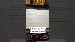 Python coders you’ll thank me later  ☺️ let’s create the new gen 🚀 