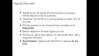 UMN CSCI 4061 08 Signals Part 1