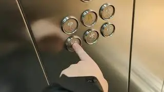 Brand new Kone TranSys MRL traction elevator at Galeria shopping center, Belgrade, Serbia