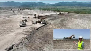 EarthWorks Of A Huge 2000 Acres Photovoltaic Park - Sotiriadis - Labrianidis Energy Projects
