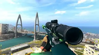 Call of Duty: Warzone Solo KATT-AMR Snipe Win Gameplay ( No Commentary )