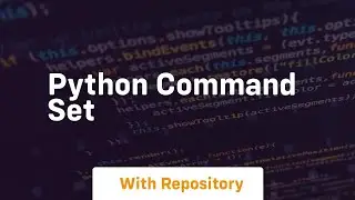 python command set