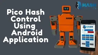 Pico Hash Controlling Using Bluetooth Module And Android Application | Hash Robotics