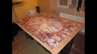 Clementoni Magna Carta 6000 pcs puzzle 1 minute timelapse