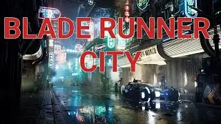 Bladerunner City or Los Angeles's future Ambience