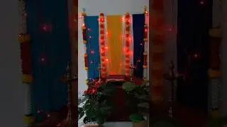 Ganpati decoration ideas 2024#shorts #ganeshchaturthi