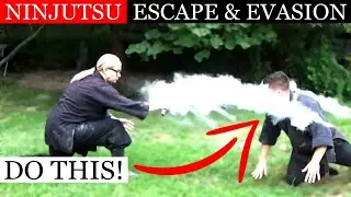 NINJUTSU EVASION: Togakure Ryu Santo Tonko no Kata Explained!