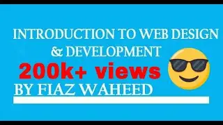 Introduction to Web Design and Development 2024 | Web Designing Full Course in Urdu/Hindi 2024