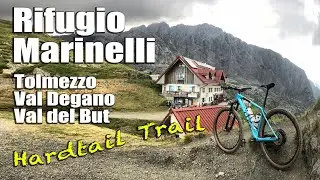Rifugio MARINELLI in bici da Tolmezzo - Val Degano, Val del But