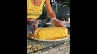 Давно хотела показать вам как мы готовили килограммовую сырную палочку 🤤