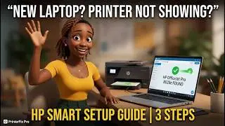 HP Printer Not Showing on New HP OmniBook Laptop – Set It Up in 3 Steps Using HP Smart