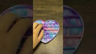 Heart pop it! Fidget toy ASMR