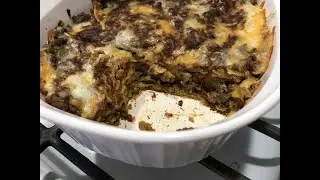 Beef Enchiladas Casserole with Home made Enchiladas Sauce