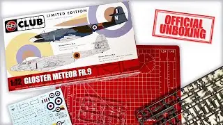 Official Unboxing - Airfix Club Kit | Gloster Meteor FR.9