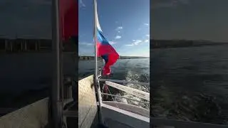 Прогулка на теплоходе «Куприян» #красноярск #сибирь #теплоход #кайф #весна