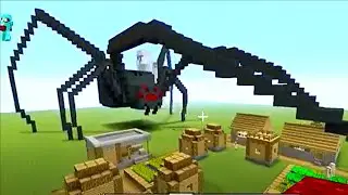 Minecraft Tutorial Creating a Giant Spider