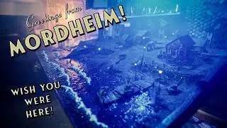 WARHAMMER MORDHEIM BOARD - Oceans, Street Lights and GRIMNESS