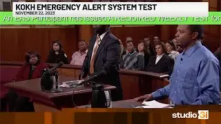KOKH Emergency Alert System (EAS) Test, 11/22/2023