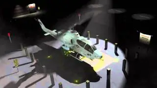 AH-1 Cobra in Maya