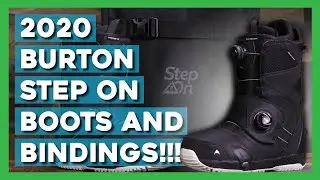 2020 Burton Step On Boots and Bindings (Photon and Felix)