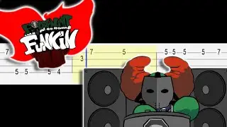 Friday Night Funkin' - Tricky 2.0 Menu Theme (Easy Ukulele Tabs Tutorial)