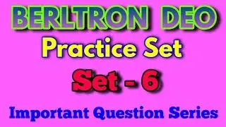 Beltron deo practice set part-6