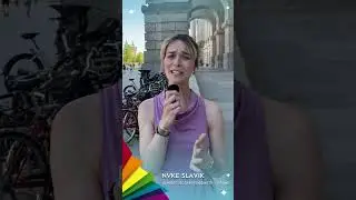 Nyke Slavik zum Jubiläum des CSD Karlsruhe 2024  ❤️🧡💛💚💙💜🩵🩷🤍🩷🩵
