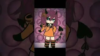 My Halloween Oc:) #gacha #gachaeditor #gachalife #gachatuber #gachaeditt #tween #animation sub pls:)
