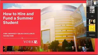 How to Hire and Fund a Summer Student | Black Excellence at York University and TECHNATION Canada