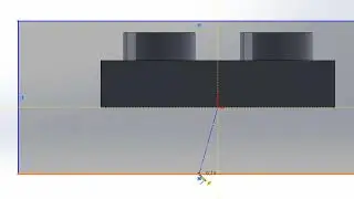 Centering a SolidWorks Sketch to other features