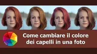 Come cambiare colore capelli nelle foto 🌟 Senza Photoshop