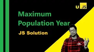 Maximum Population Year