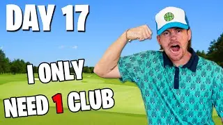 Can I Score Par With ONLY My Driver? (Day 17)