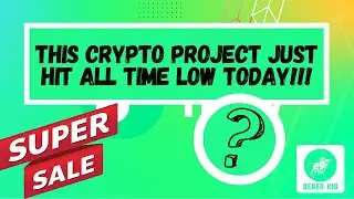 This crypto project just hit all time low prices today! [Why I'm buying today with price prediction]