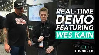 Real-Time Moasure Demo Featuring Wes Kain