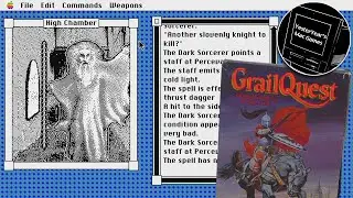 GrailQuest - An Arthurian World Builder Adventure Game for Macintosh (and DOS)